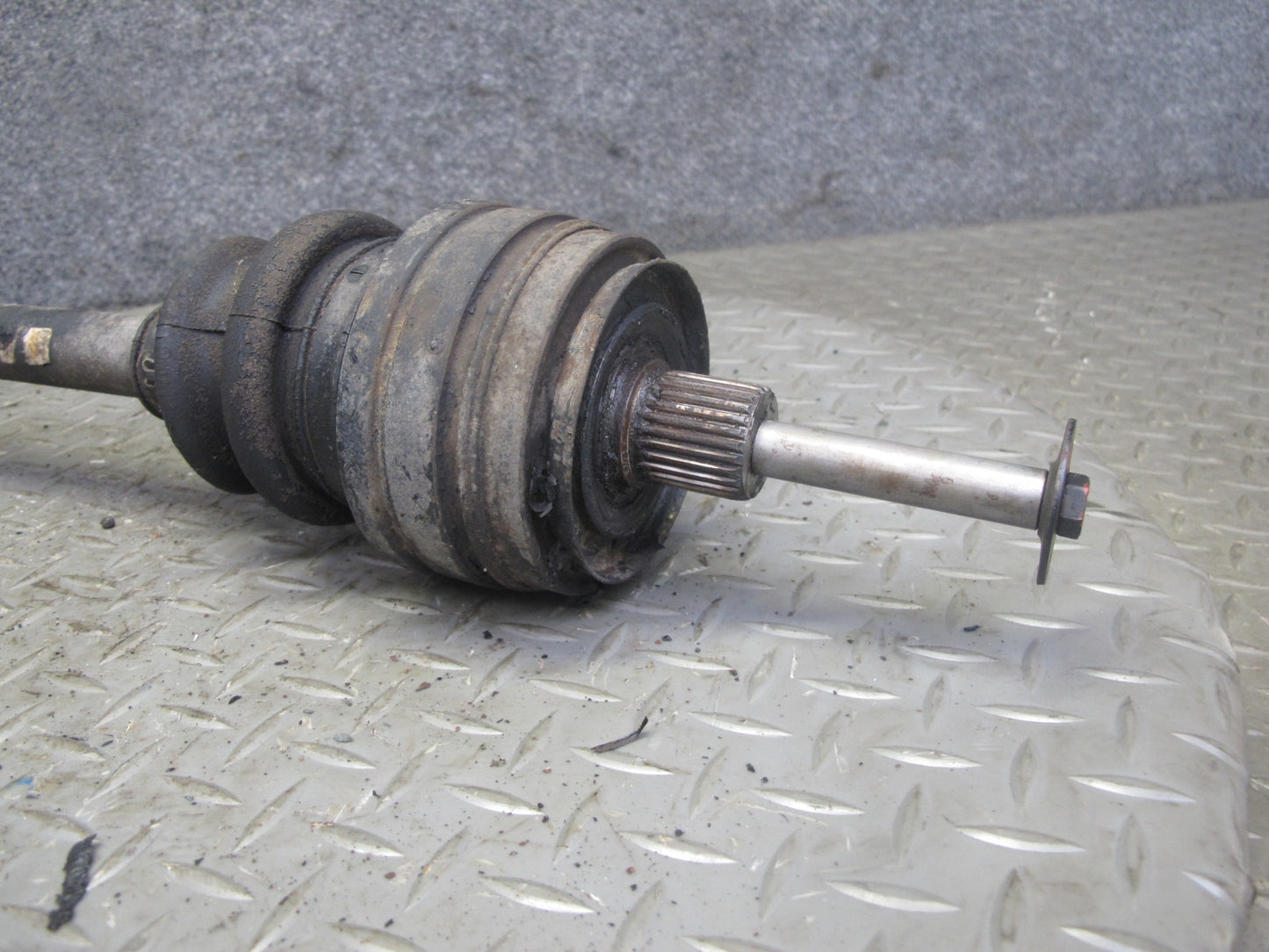 86-89 Mercedes R107 560SL Rear Left Suspension Axle Shaft OEM