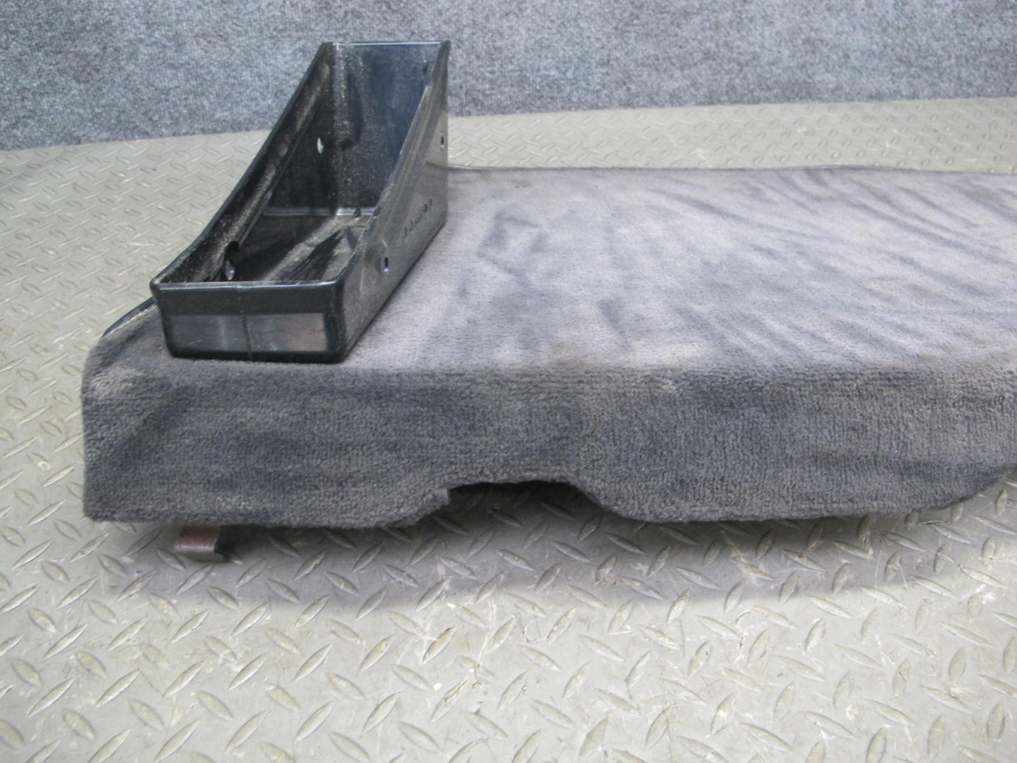81-89 Mercedes R107 Convert Rear Seat Carpet Cover w First AID Holder Tray OEM