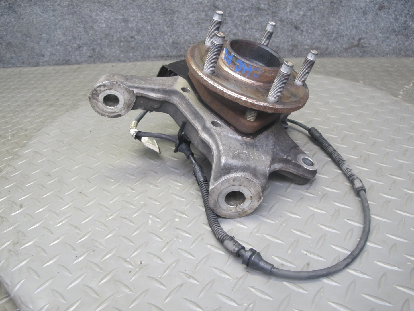 05-08 Chevrolet Corvette C6 Front Left Spindle Knuckle Wheel Hub Bearing 83K OEM