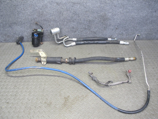 86-89 Mercedes R107 560SL A/C Air Conditioning Hose Pipe Line Dryer Set OEM