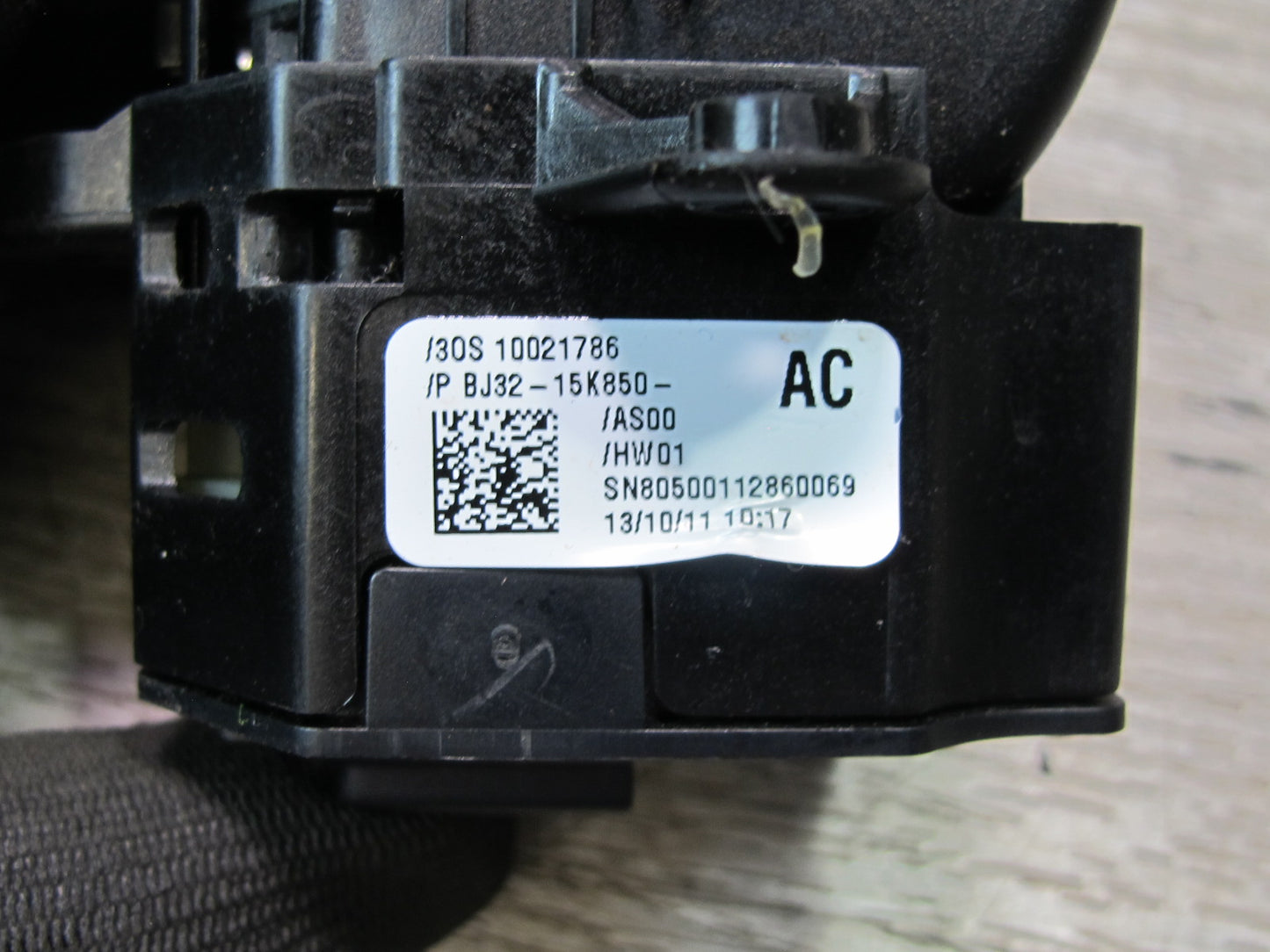 2012 Range Rover Evoque L538 Emergency Parking Brake Switch BJ32-15K850-AC
