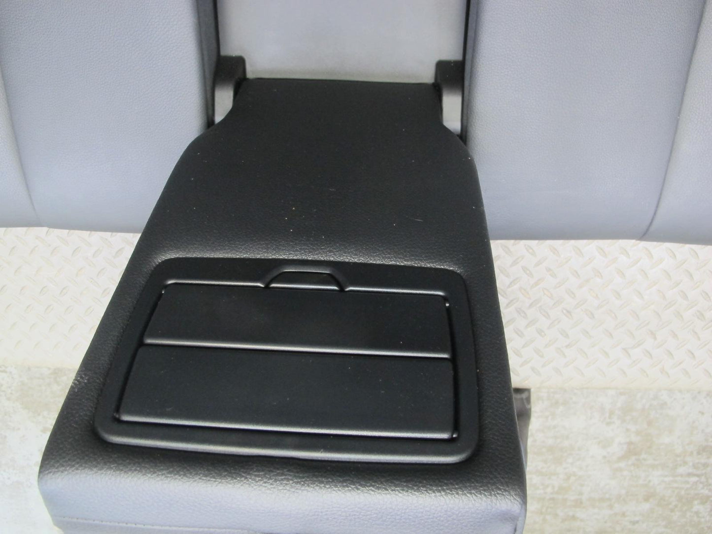 12-15 BMW F30 3-SERIES Rear Heated Leather Seat Upper & Lower Cushion Black OEM