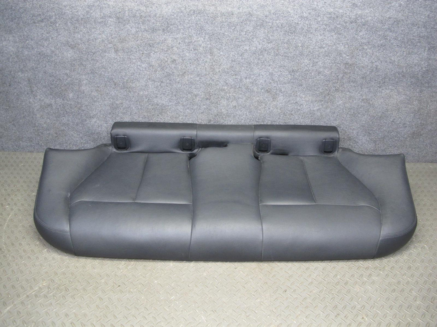 12-15 BMW F30 3-SERIES Rear Heated Leather Seat Upper & Lower Cushion Black OEM
