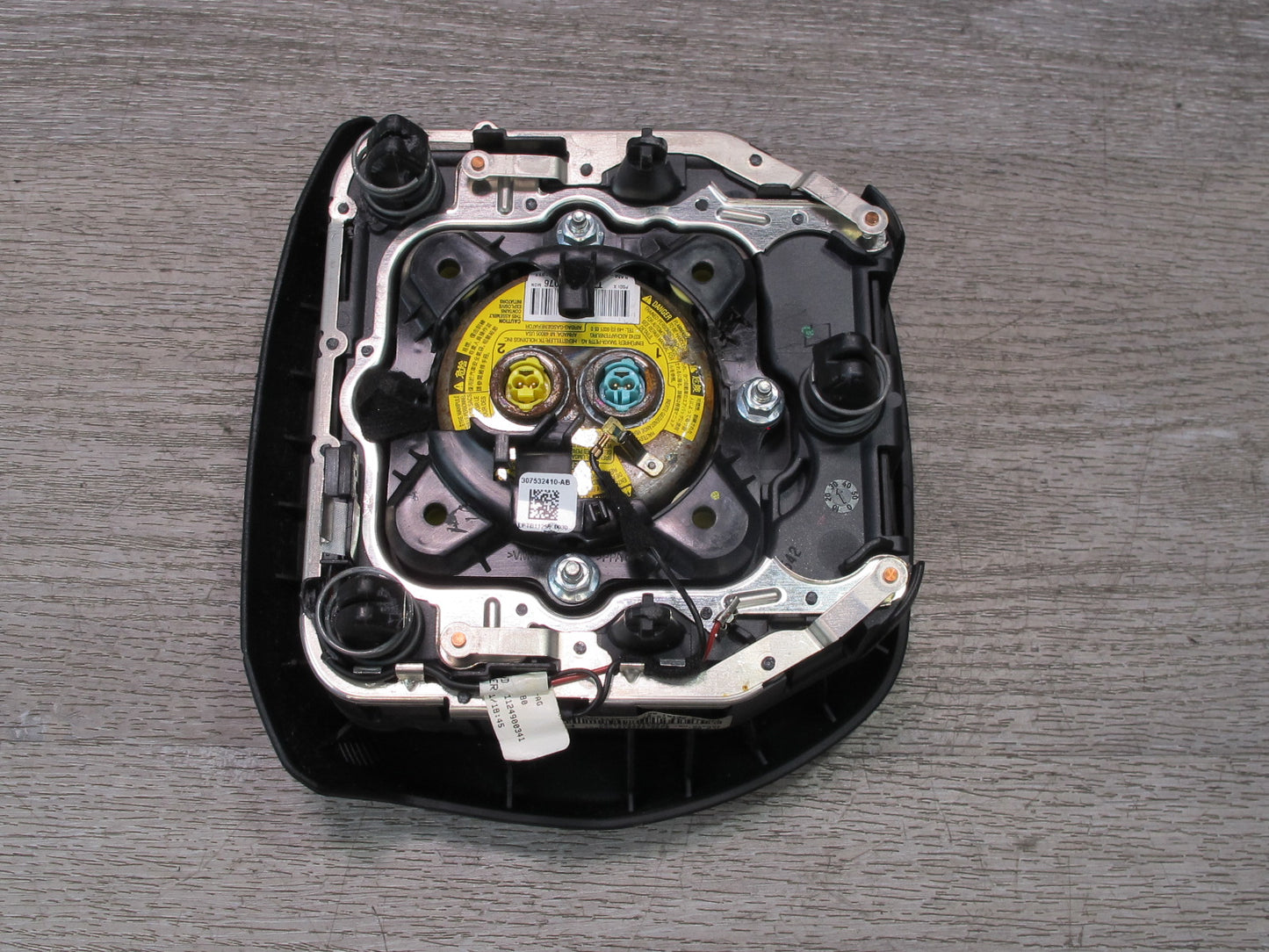 2012 LAND RANGE ROVER EVOQUE L538 FRONT LEFT DRIVER SIDE STEERING WHEEL SRS AIRBAG OEM