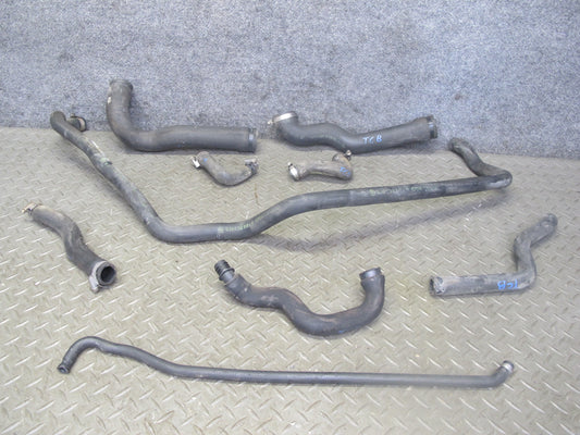 96-99 BMW E36 328i 2.8L M52 Engine Radiator Coolant Hose Pipe Line 9pcs OEM