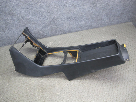 86-89 Mercedes R107 560SL Front Center Console Trim Cover Panel Black OEM