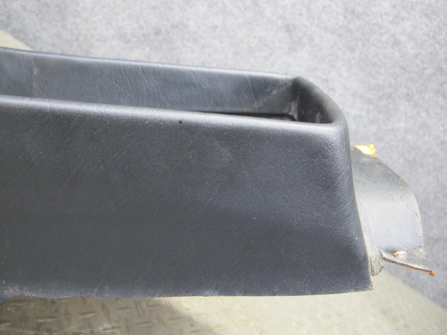 86-89 Mercedes R107 560SL Front Center Console Trim Cover Panel Black OEM