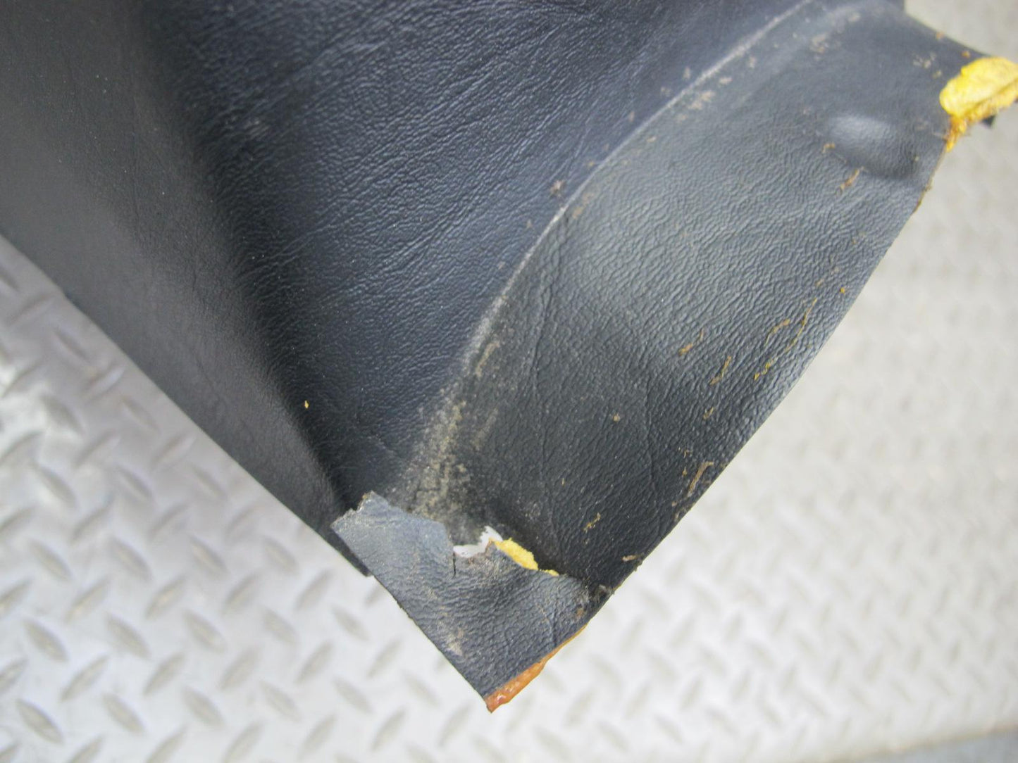 86-89 Mercedes R107 560SL Front Center Console Trim Cover Panel Black OEM