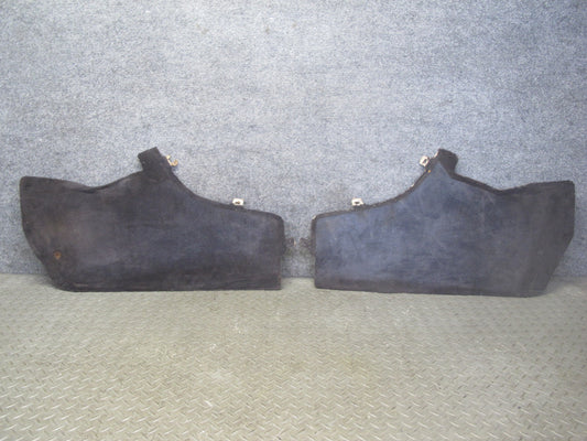 81-89 Mercedes R107 Front Center Console Left & Right Side Trim Panel Cover OEM