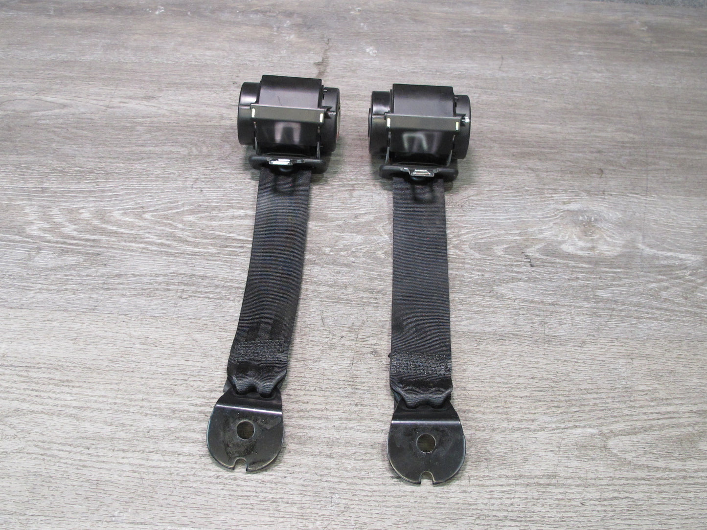 12-19 LAND RANGE ROVER EVOQUE L538 REAR RIGHT & LEFT SIDE SEATBELT RETRACTOR SET OEM