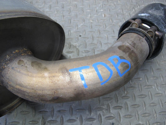 12-15 BMW F30 F32 F33 335i 335xi 435i Rear Exhaust Muffler w Tips 7602290 OEM
