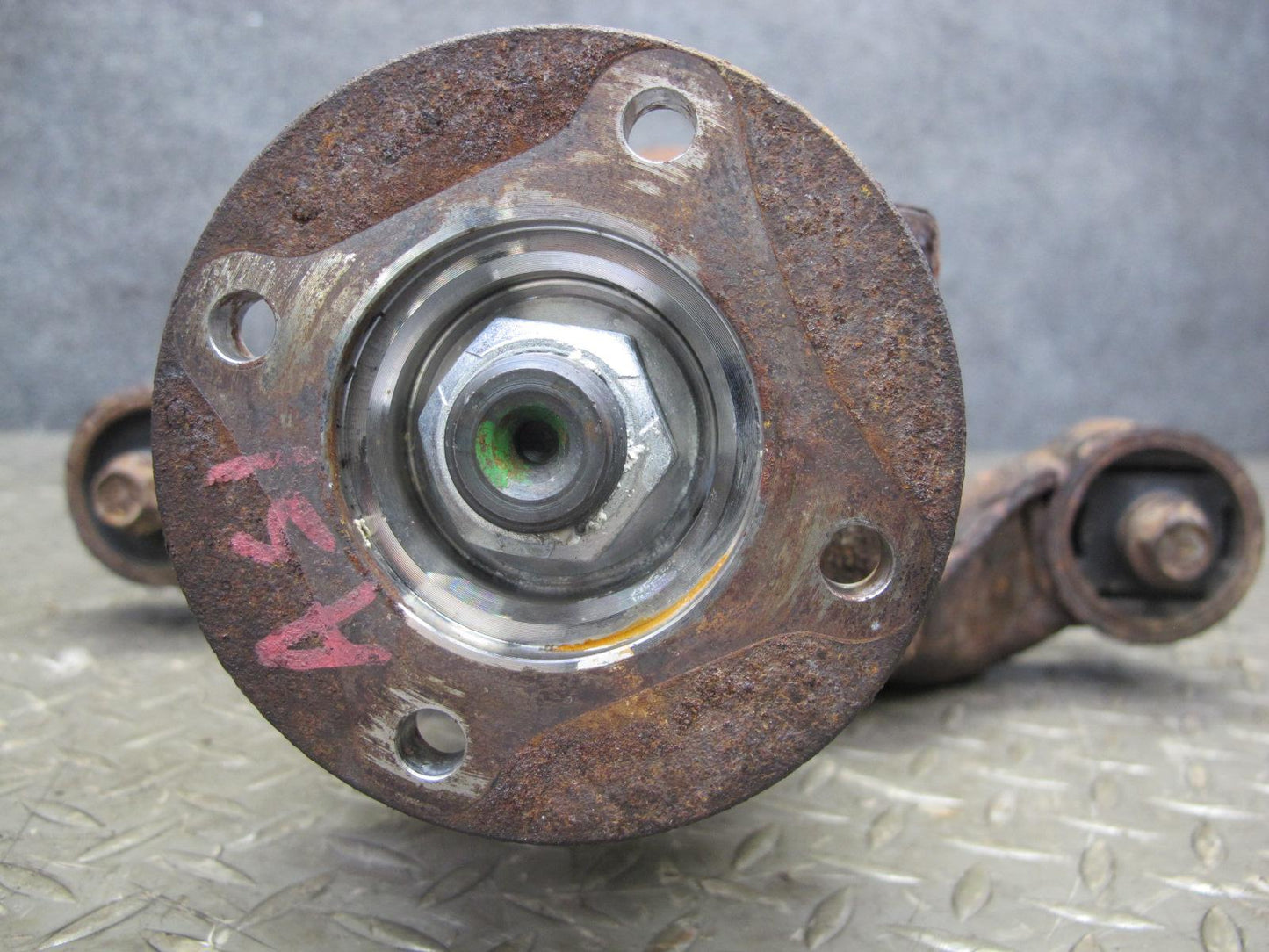 08-14 Subaru Impreza WRX 2.5L M/T Rear Differential Carrier 3.9 Ratio 105k OEM