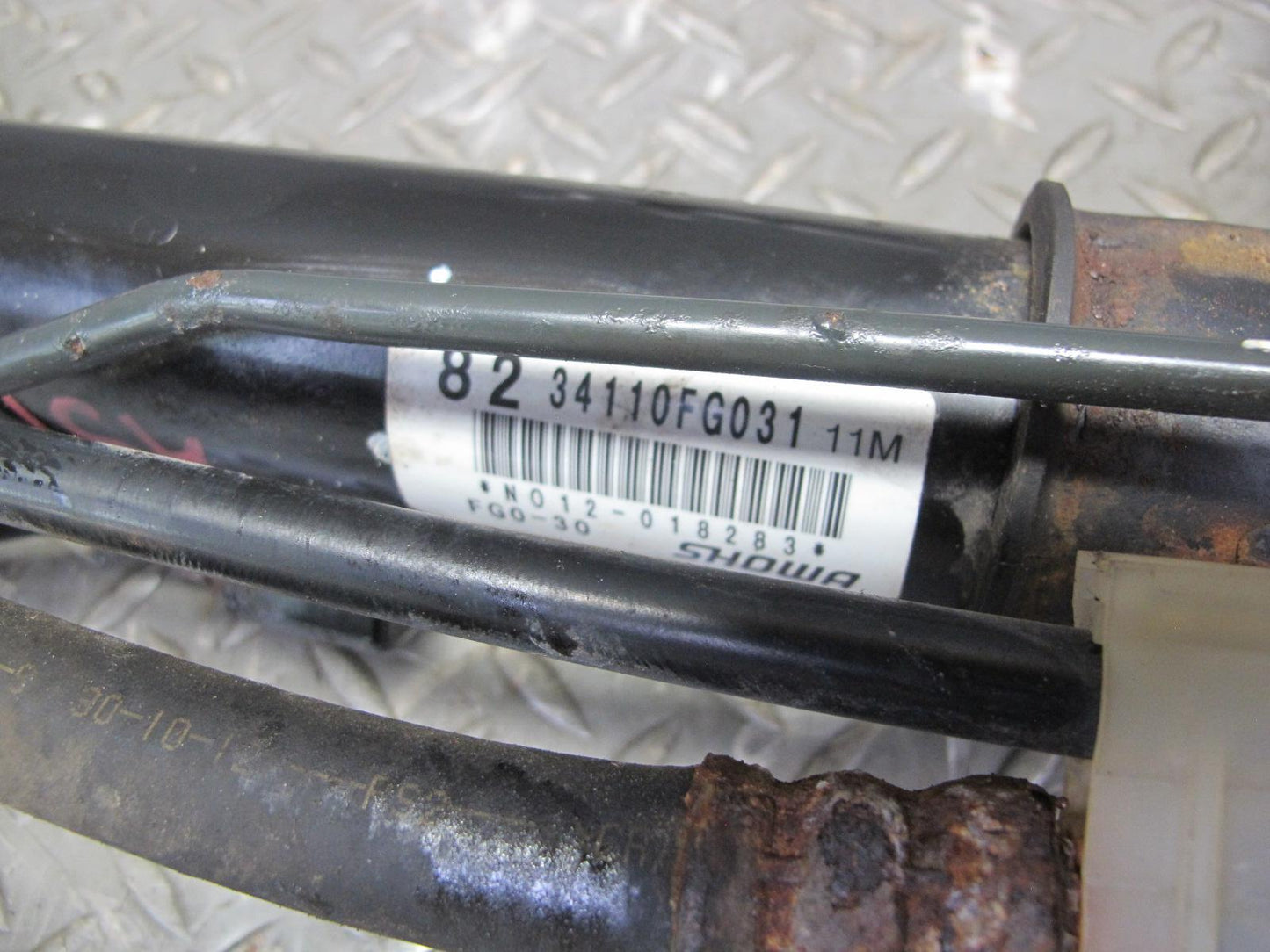 12-14 Subaru Impreza WRX Turbo MT Power Steering Rack AND Pinion Gear w Hose OEM