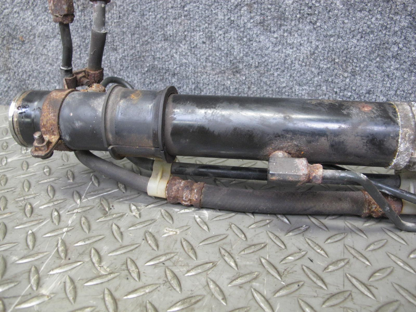 12-14 Subaru Impreza WRX Turbo MT Power Steering Rack AND Pinion Gear w Hose OEM