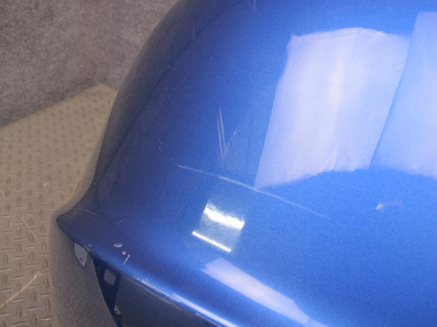 2003-2004 Porsche Boxster 986 Rear Bumper Cover Panel Assembly Blue