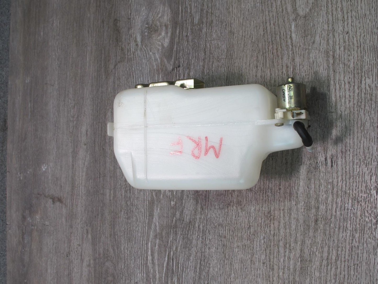 86-91 Mazda RX7 FC3S Coupe Rear Back Window Washer Fluid Reservoir w Pump OEM