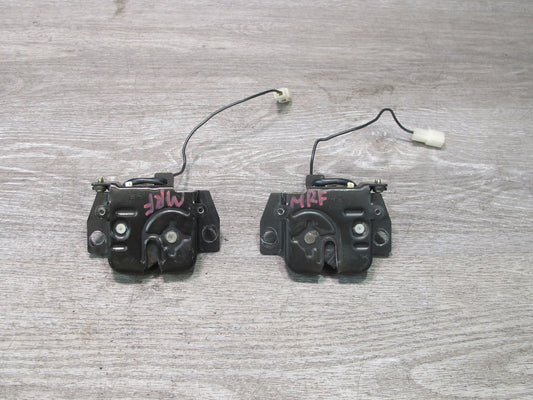 86-88 Mazda RX7 FC3S Coupe Set of 2 Left & Right Trunk Hatch Lock Latch OEM