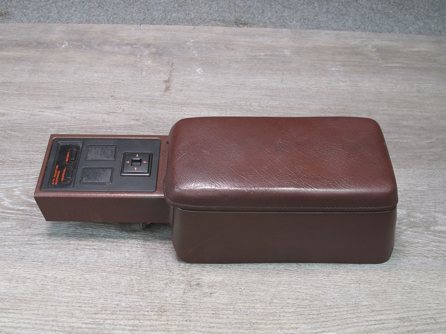 86-88 Mazda RX7 FC3S Center Console Trim Panel RED w Armrest & AAS Switch OEM