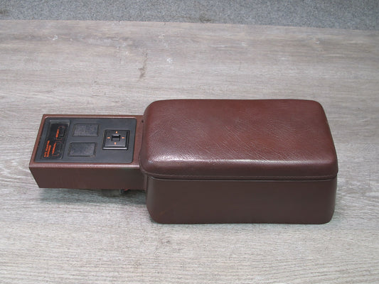 86-88 Mazda RX7 FC3S Center Console Trim Panel RED w Armrest & AAS Switch OEM