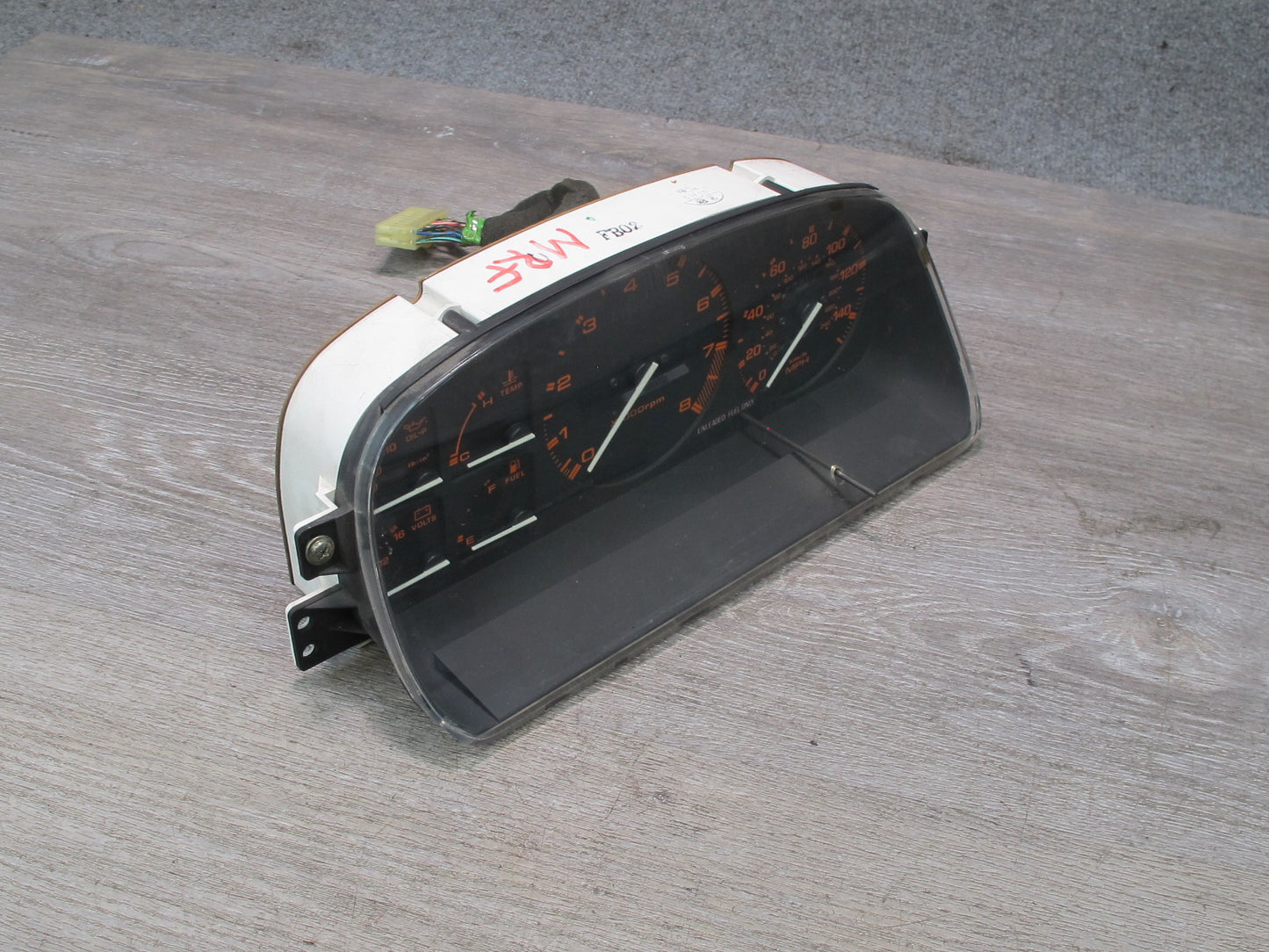 86-88 Mazda RX7 FC3S M/T NON Turbo Instrument Cluster Gauge Speedometer OEM