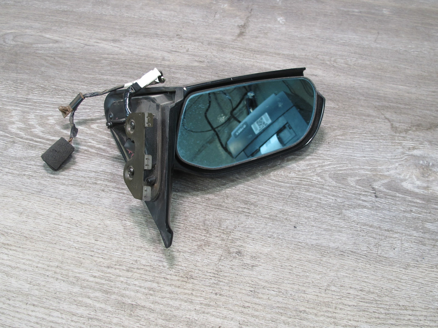 86-88 Mazda RX7 FC3S Left Driver Door Side View Power Mirror Damaged
