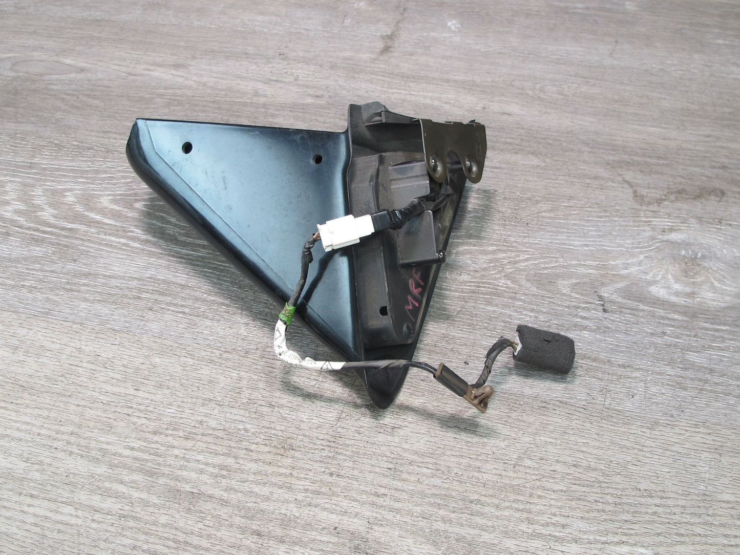 86-88 Mazda RX7 FC3S Left Driver Door Side View Power Mirror Damaged
