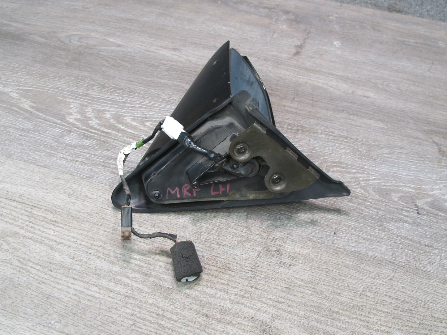 86-88 Mazda RX7 FC3S Left Driver Door Side View Power Mirror Damaged