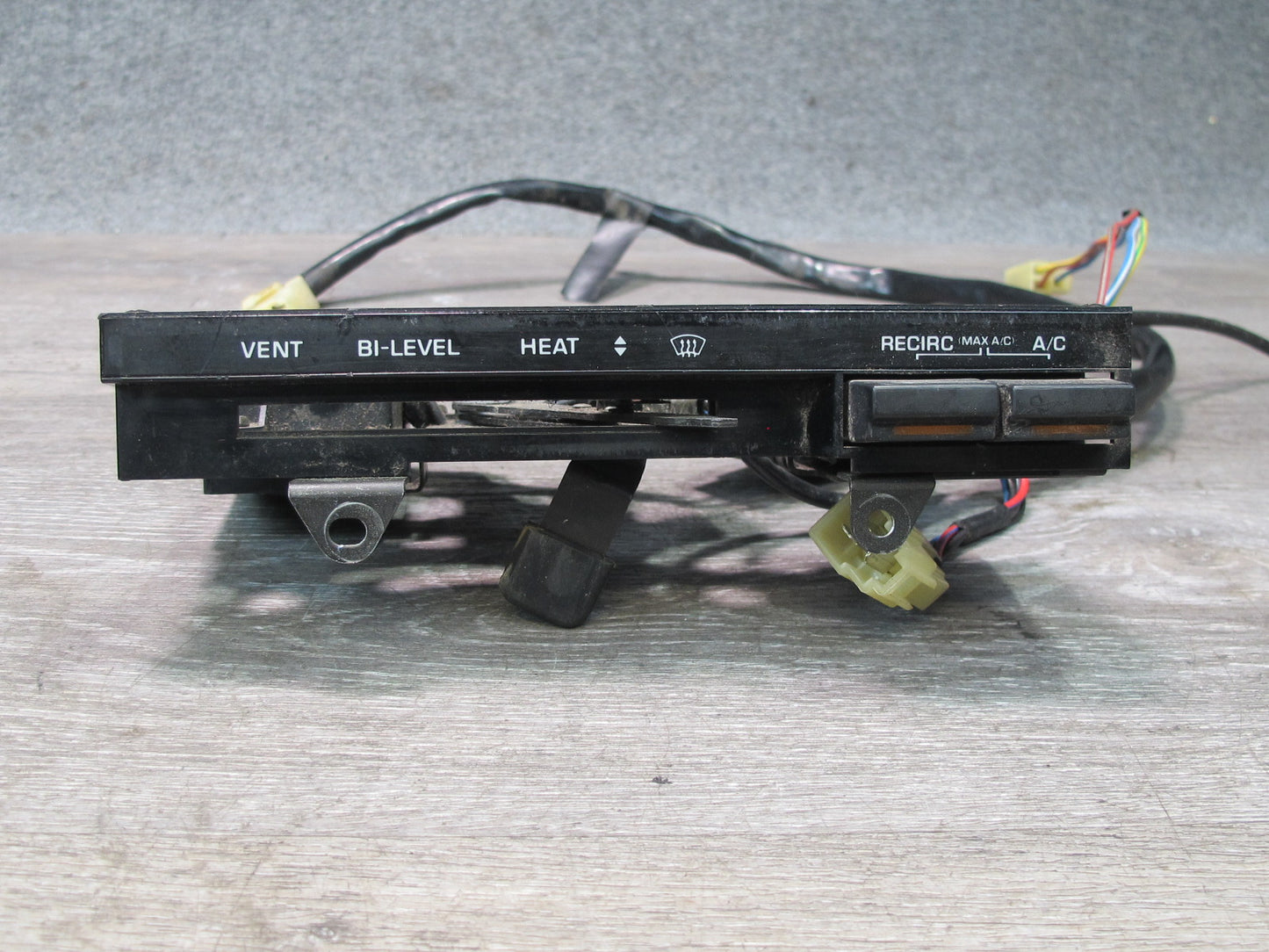 84-85 Mazda RX7 FB Hvac Manual Heater Climate Control Switch Panel w Cable OEM