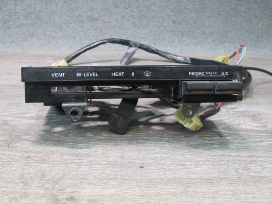 84-85 Mazda RX7 FB Hvac Manual Heater Climate Control Switch Panel w Cable OEM