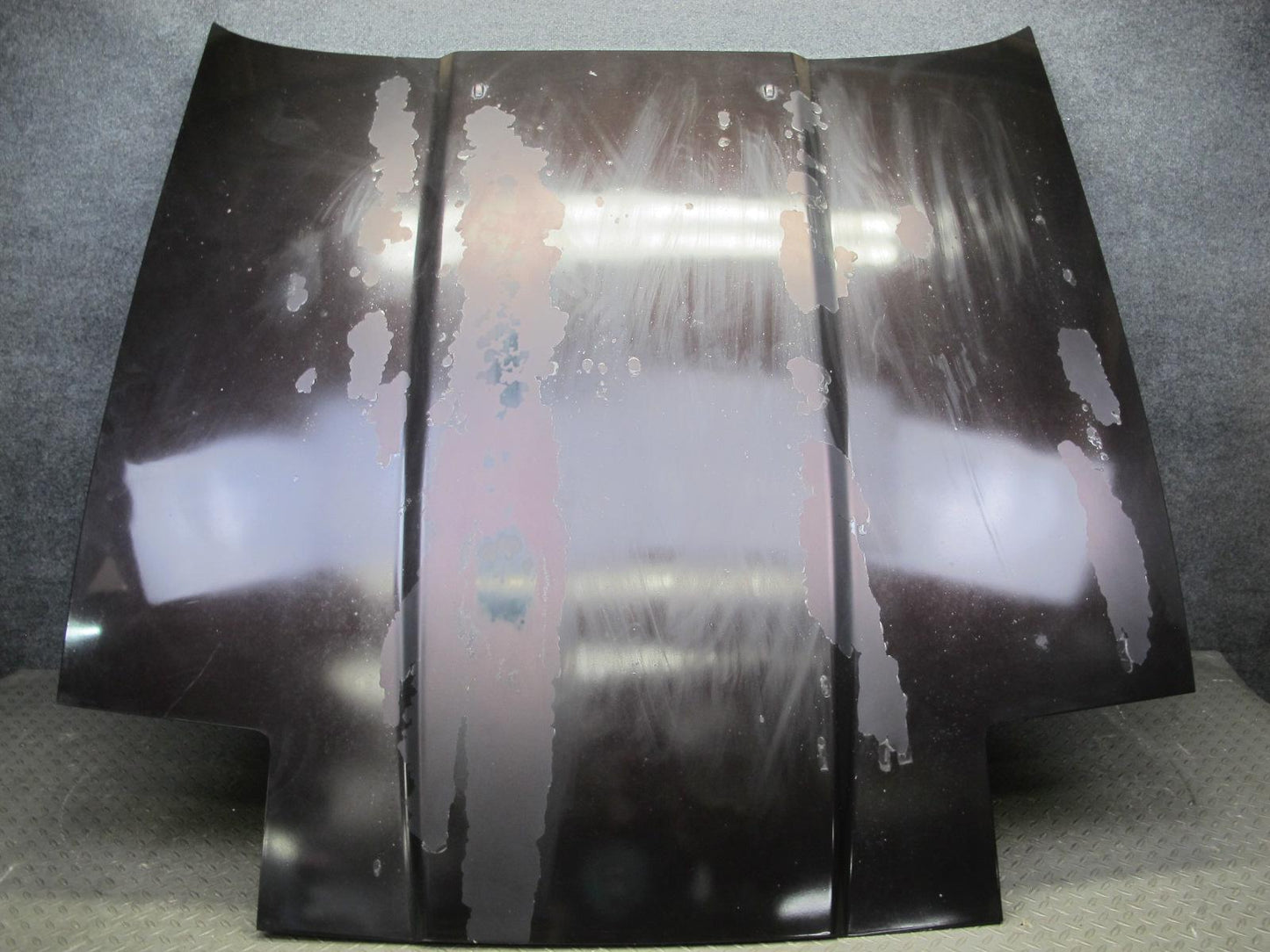 86-92 Toyota Supra MK3 Front Hood Bonnet Shell Panel Cover Black Ruby OEM