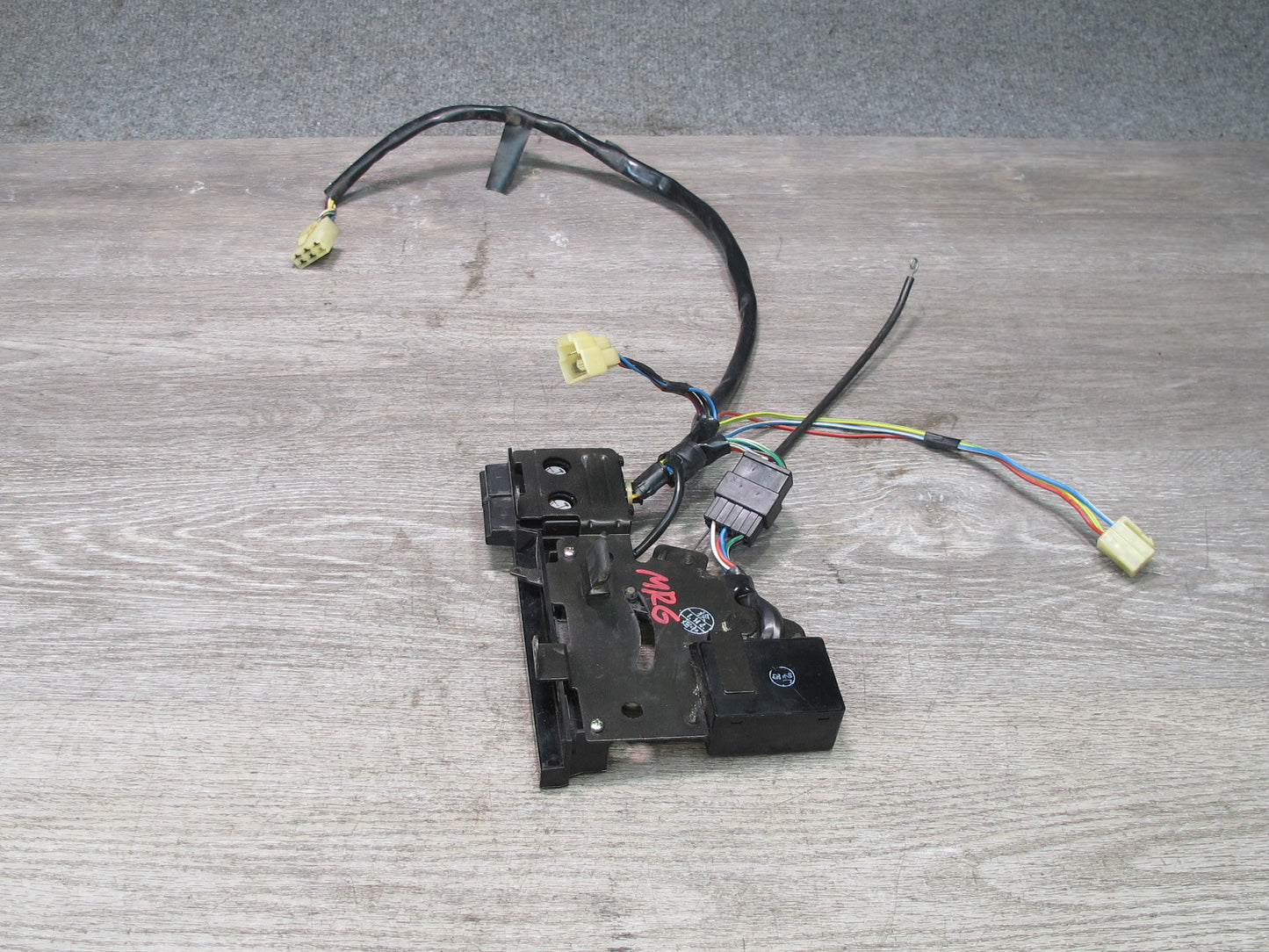 84-85 Mazda RX7 FB Hvac Manual Heater Climate Control Switch Panel w Cable OEM