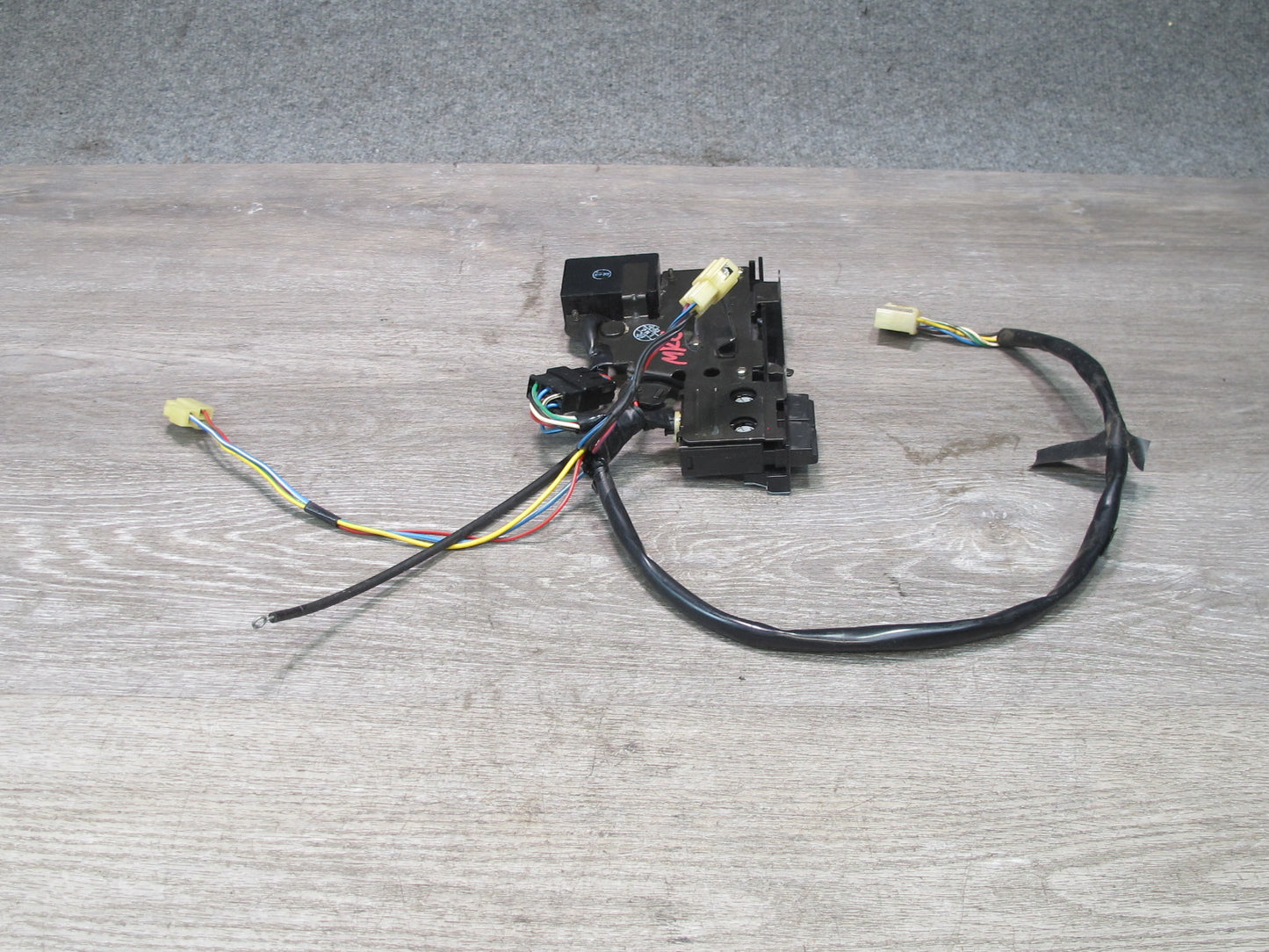 84-85 Mazda RX7 FB Hvac Manual Heater Climate Control Switch Panel w Cable OEM
