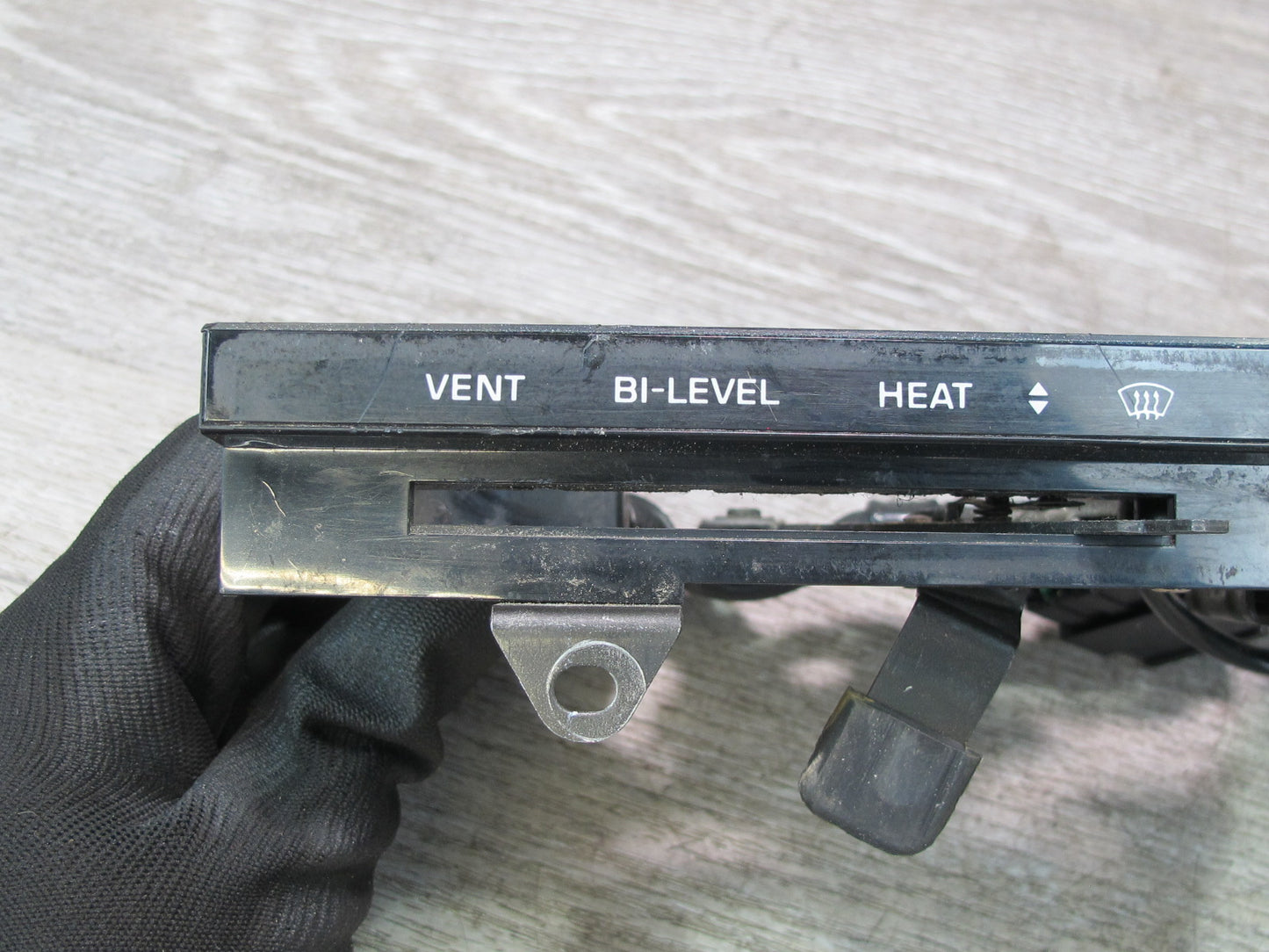 84-85 Mazda RX7 FB Hvac Manual Heater Climate Control Switch Panel w Cable OEM