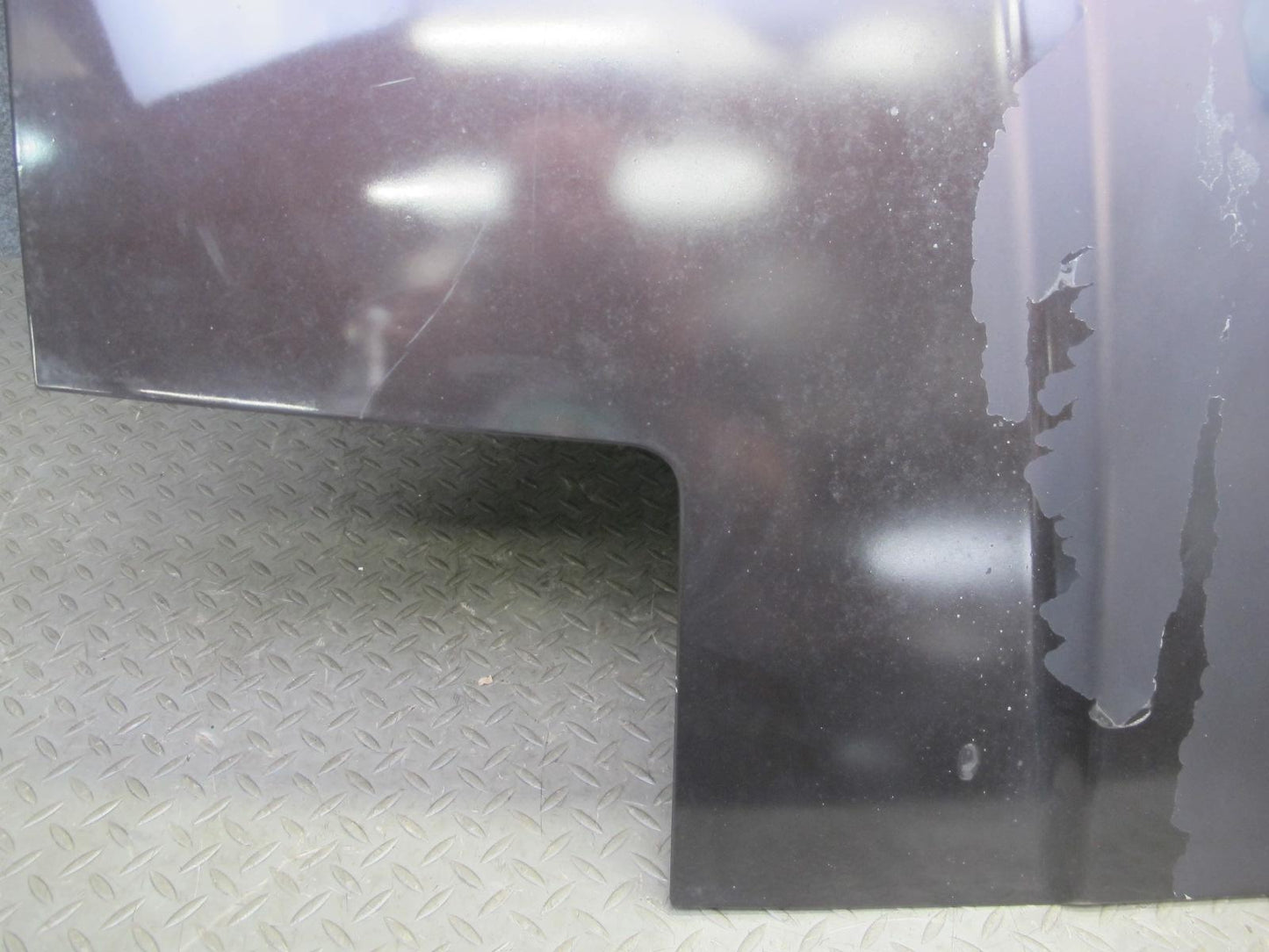 86-92 Toyota Supra MK3 Front Hood Bonnet Shell Panel Cover Black Ruby OEM