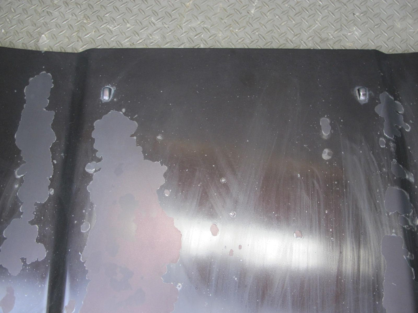 86-92 Toyota Supra MK3 Front Hood Bonnet Shell Panel Cover Black Ruby OEM