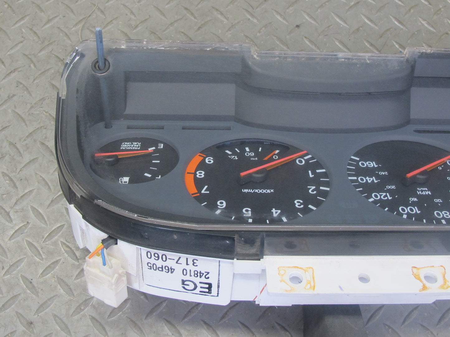 1993 Nissan Z32 300ZX NON Turbo M/T Instrument Cluster Gauge Speedometer OEM