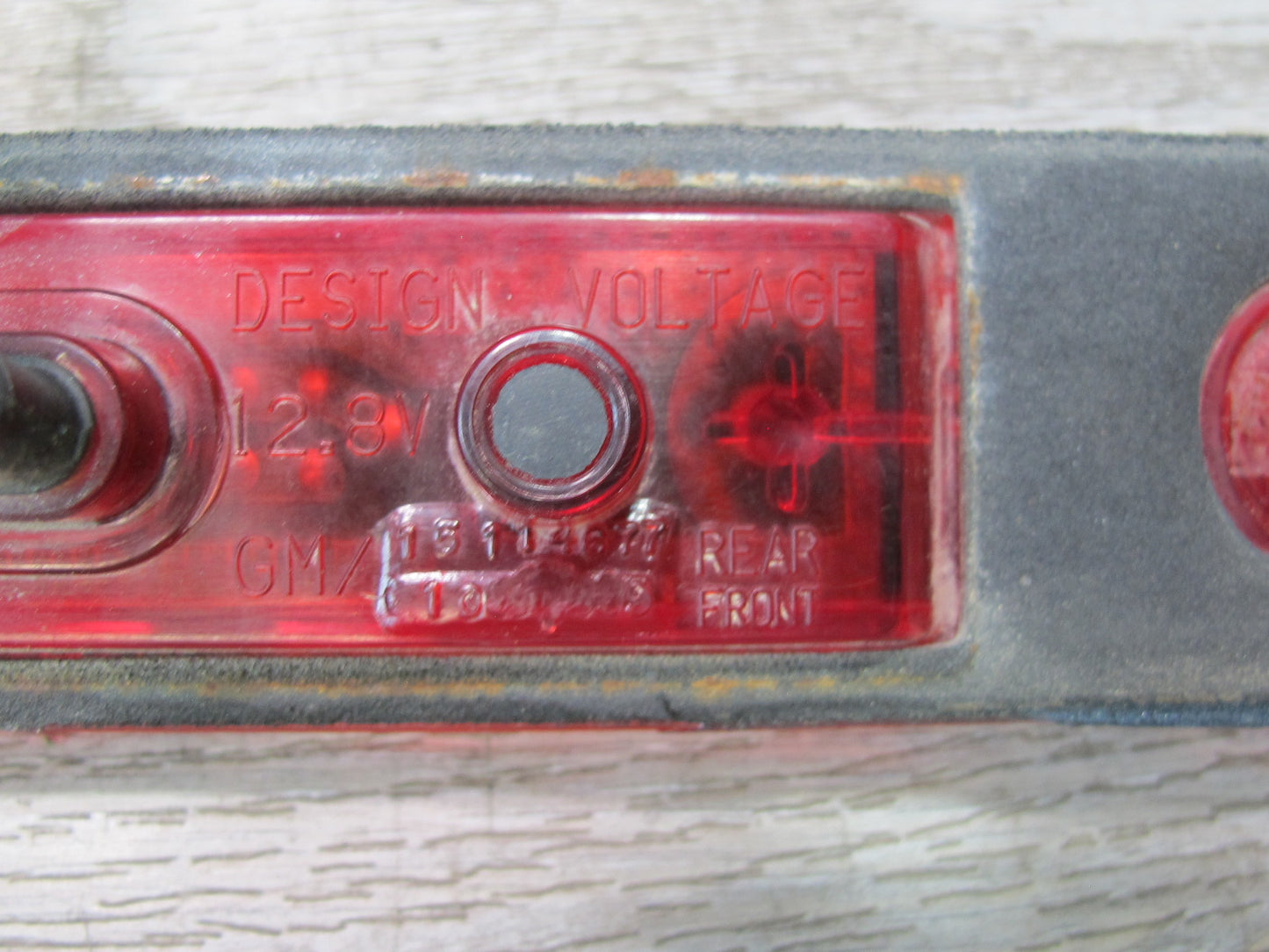 2003-2009 Hummer H2 Rear Left & Right Side Quarter Panel Marker Lamp Light Set