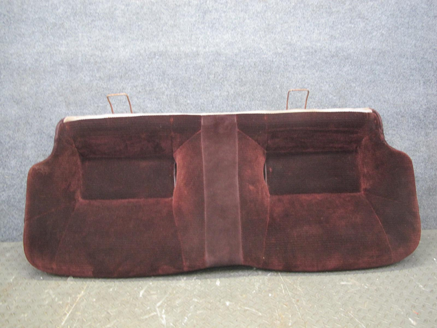 89-92 Toyota Supra MK3 Front & Rear Complete Cloth Seat Set Maroon OEM