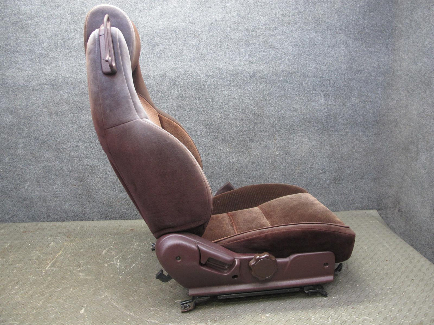 89-92 Toyota Supra MK3 Front & Rear Complete Cloth Seat Set Maroon OEM