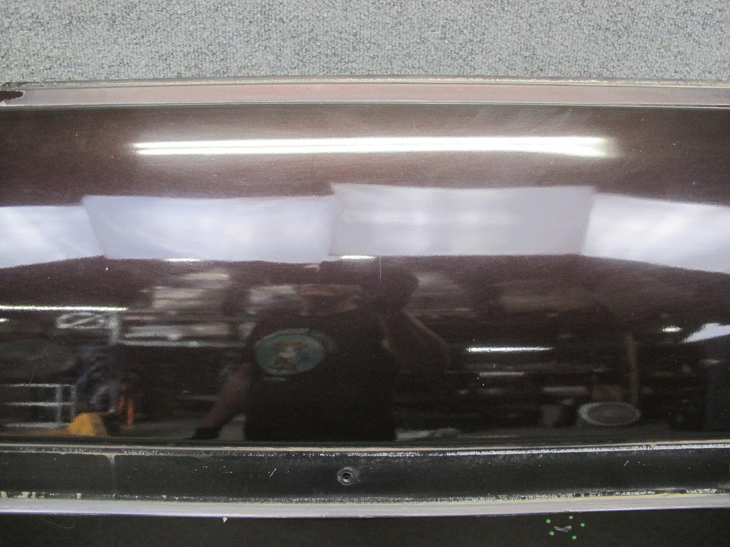 86-92 Toyota Supra MK3 NA Left Driver Door Shell Panel Black Ruby Pearl OEM