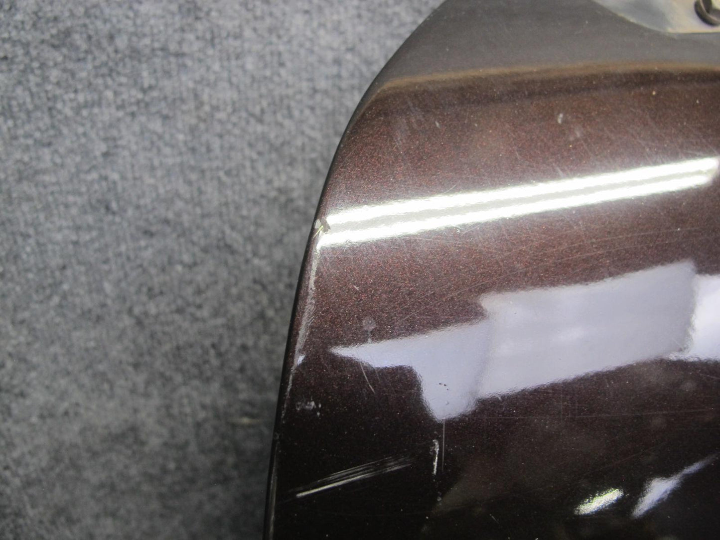 86-92 Toyota Supra MK3 NA Left Driver Door Shell Panel Black Ruby Pearl OEM