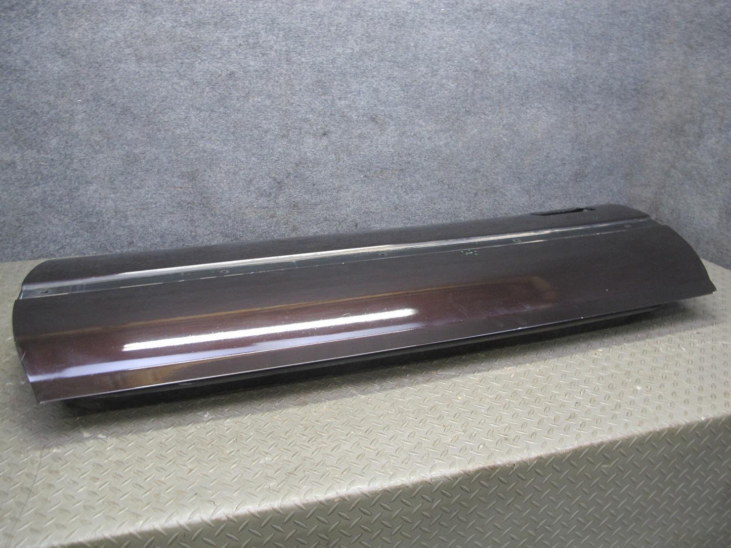 86-92 Toyota Supra MK3 NA Left Driver Door Shell Panel Black Ruby Pearl OEM