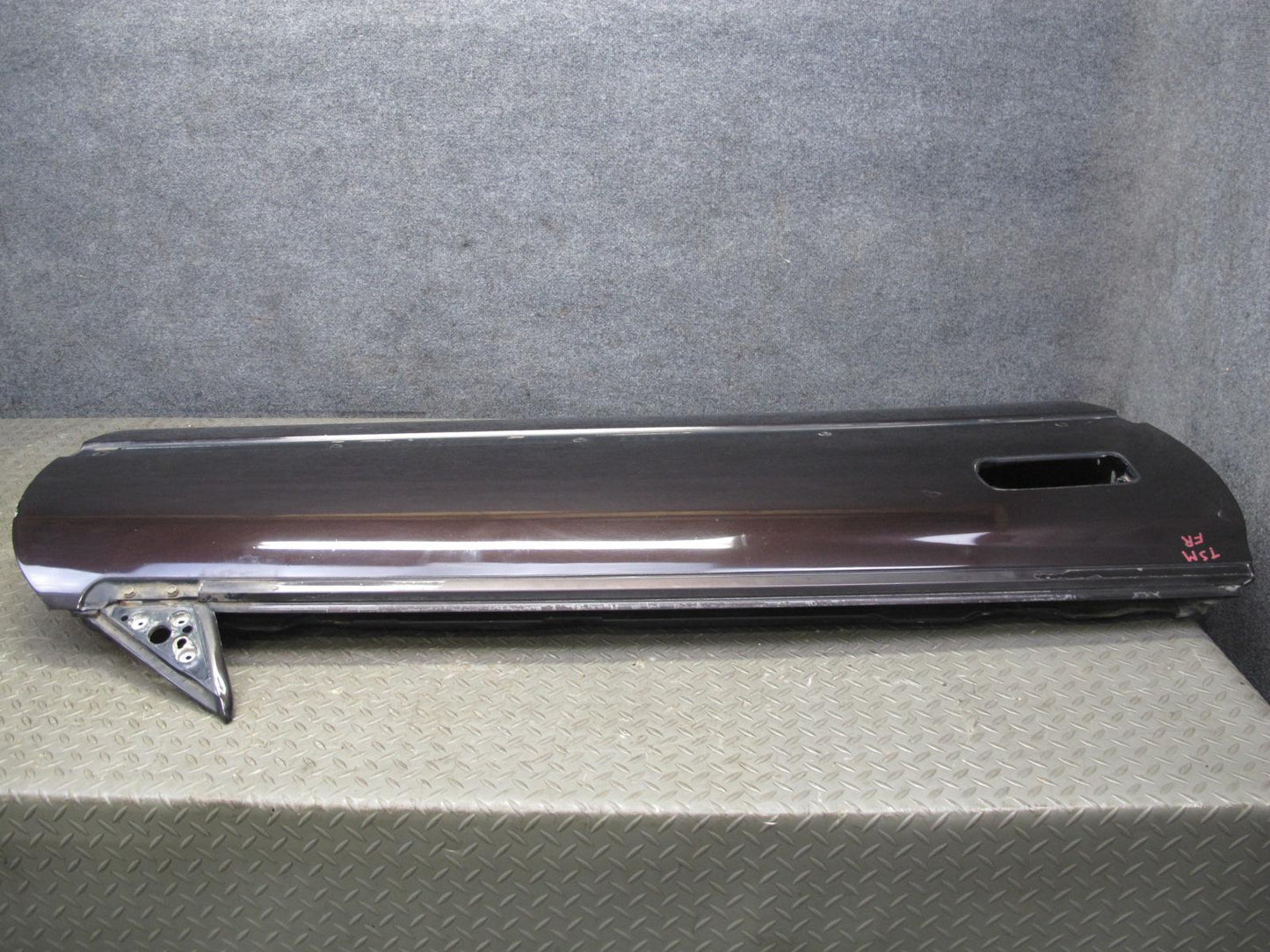 86-92 Toyota Supra MK3 NA Right Passenger Door Shell Panel Black Ruby Pearl OEM