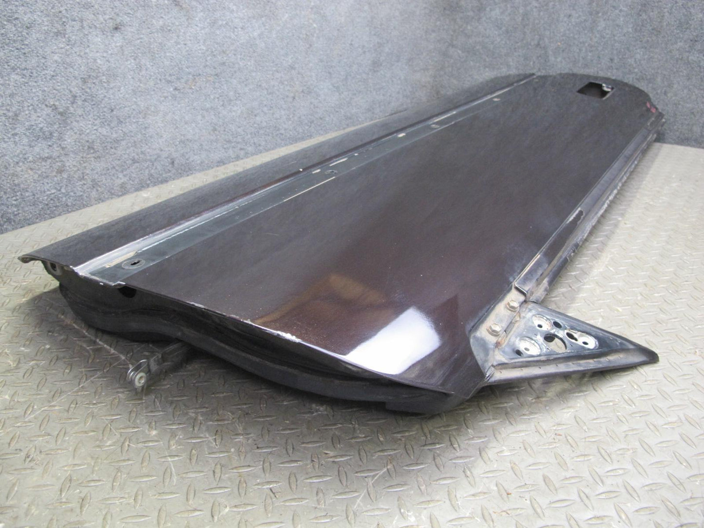 86-92 Toyota Supra MK3 NA Right Passenger Door Shell Panel Black Ruby Pearl OEM