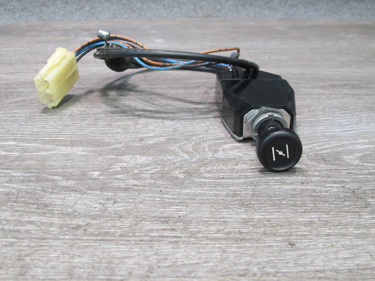 84-85 Mazda RX7 FB 12A Manual Choke Control Switch w Cable & Wiring OEM
