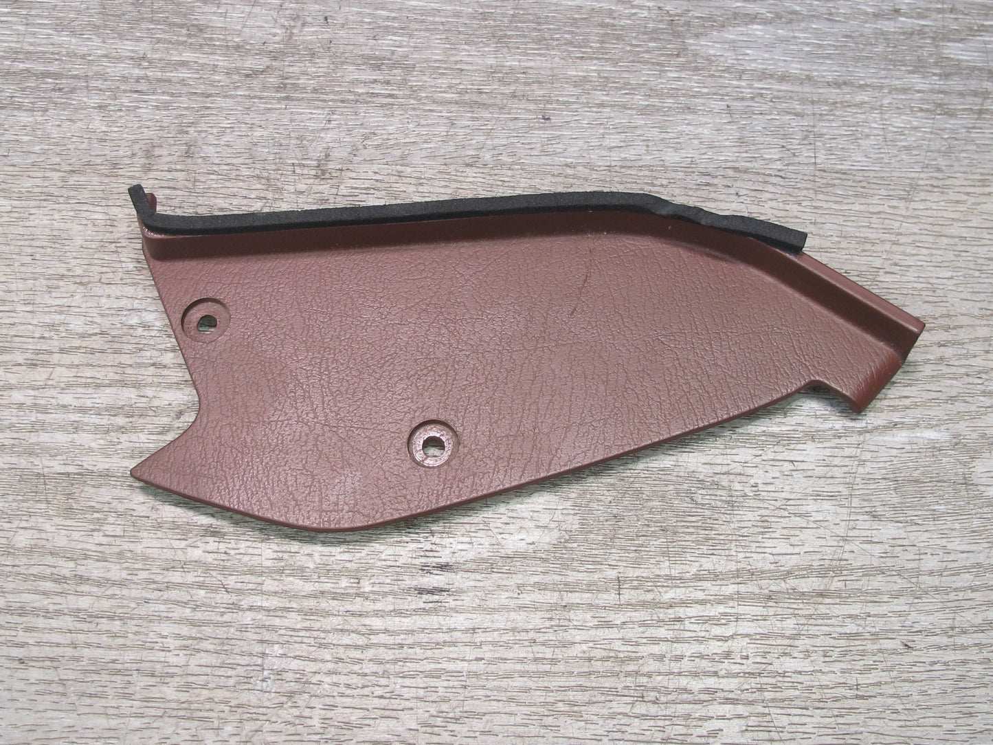 84-85 Mazda RX7 FB Front Right Dash Side Trim Panel END Cap Cover RED OEM