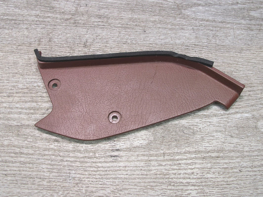 84-85 Mazda RX7 FB Front Right Dash Side Trim Panel END Cap Cover RED OEM