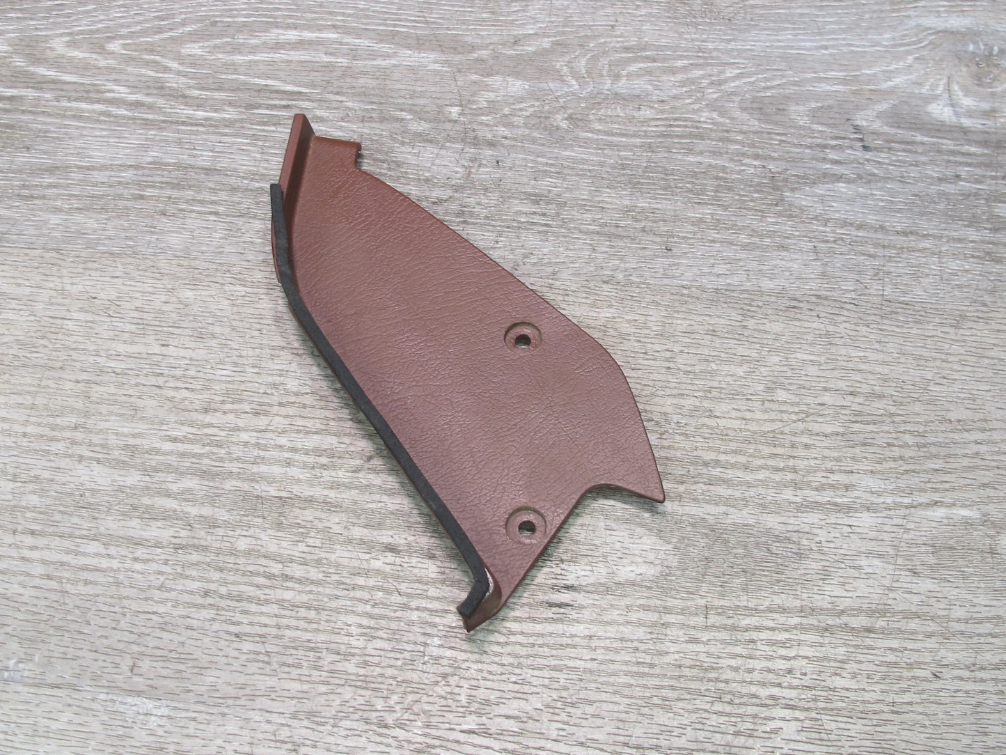 84-85 Mazda RX7 FB Front Right Dash Side Trim Panel END Cap Cover RED OEM