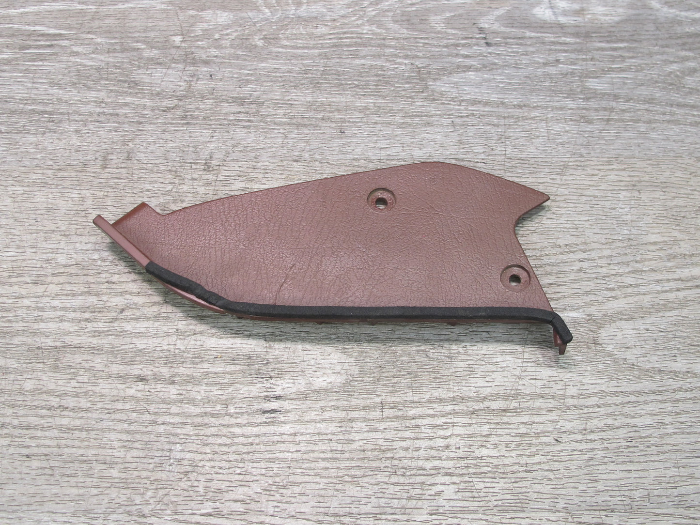 84-85 Mazda RX7 FB Front Right Dash Side Trim Panel END Cap Cover RED OEM