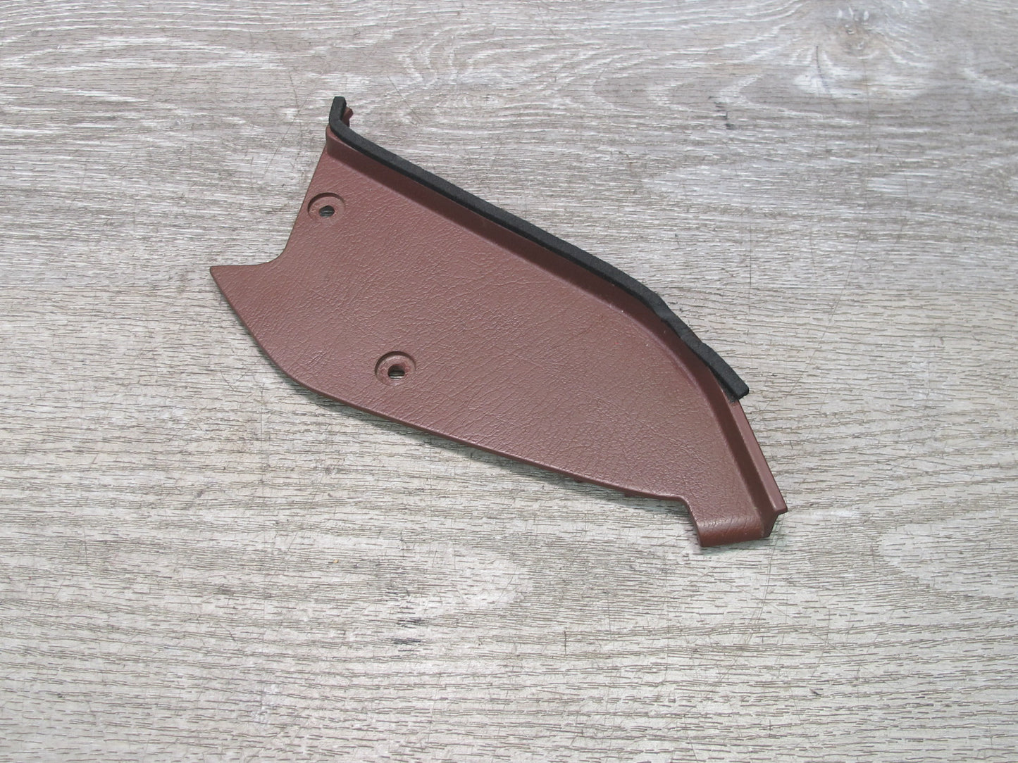 84-85 Mazda RX7 FB Front Right Dash Side Trim Panel END Cap Cover RED OEM